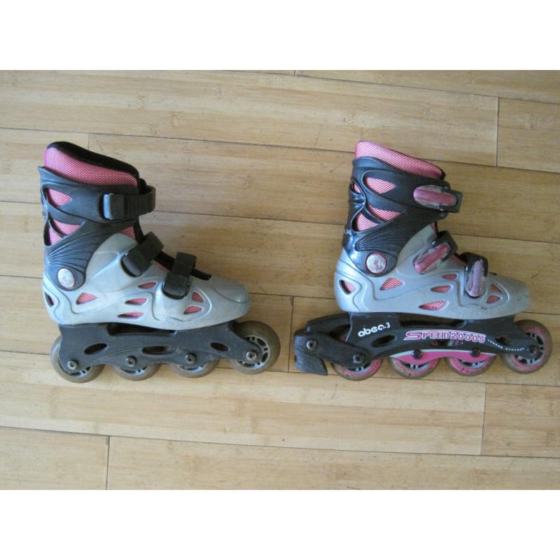 Vivasports Speed 2000 Inline Skates/Rollerblades (UK 1, Continental 33)