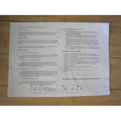 Vivasports Speed 2000 Inline Skates/Rollerblades (UK 1, Continental 33)