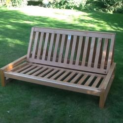 Double Futon Bed Frame in Birch