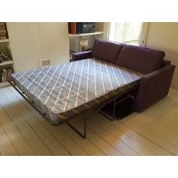 Double sofa bed 134cm x 180cm
