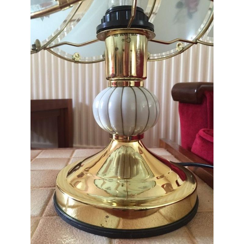 Glass Vintage Style Touch Lamp