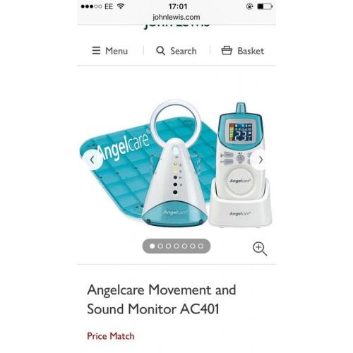 Angel care movement monitors