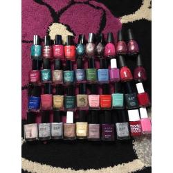 40 Nail Polishes
