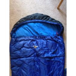 Halfords Malvern junior 170cm 2 season mummy sleeping bag