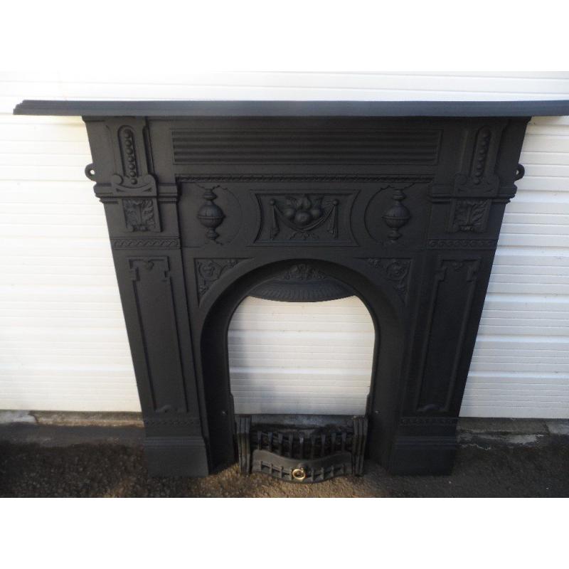 CAST IORN FIRE SURROUND
