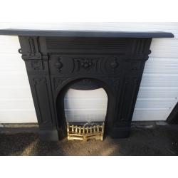 CAST IORN FIRE SURROUND