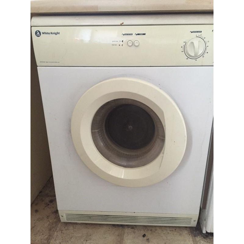 White knight 6kg tumble dryer