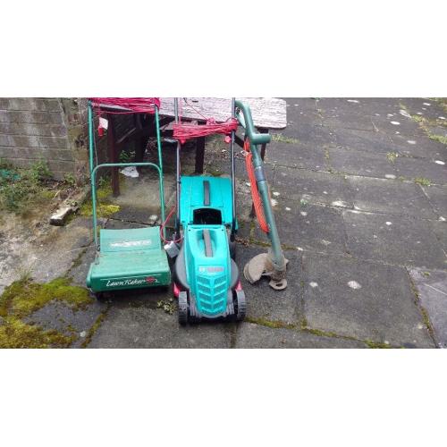 Lawnmower etc