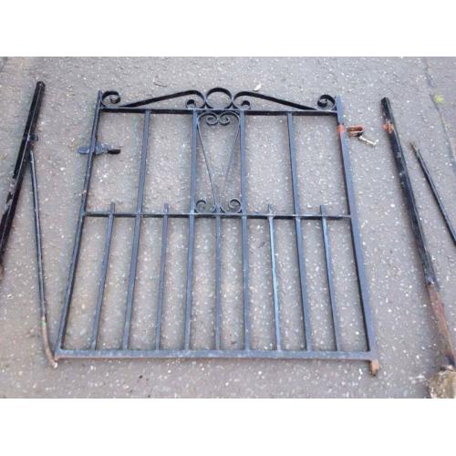 Wrought iron gate