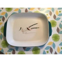 Denby vintage roaster and complete cruet