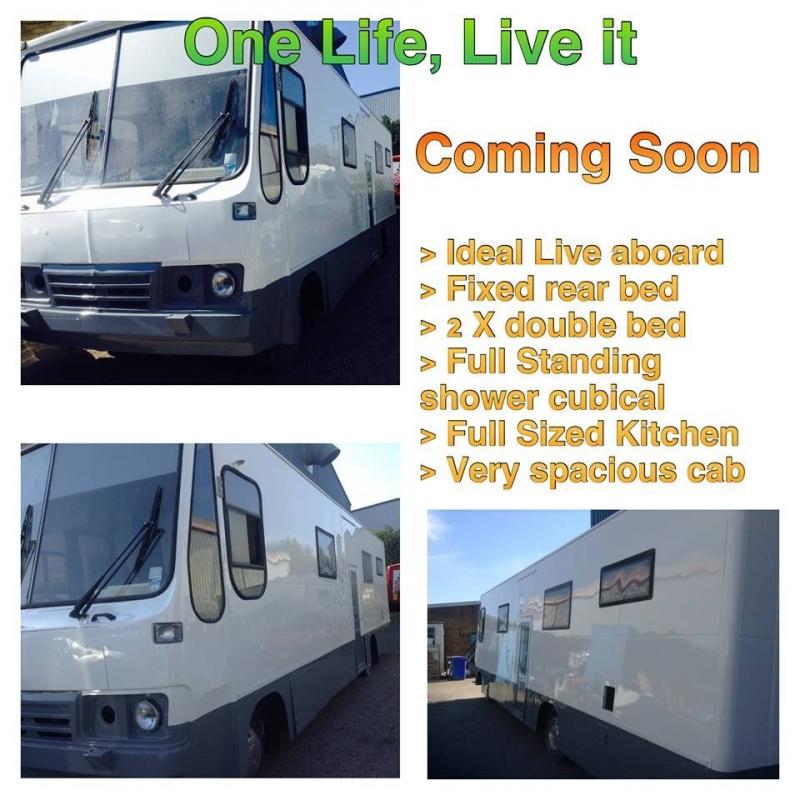 Ex-Library Truck Conversion Motorhome Ideal Live aboard Auto, Right Hand Drive