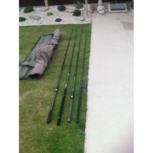 Carp fishing rods