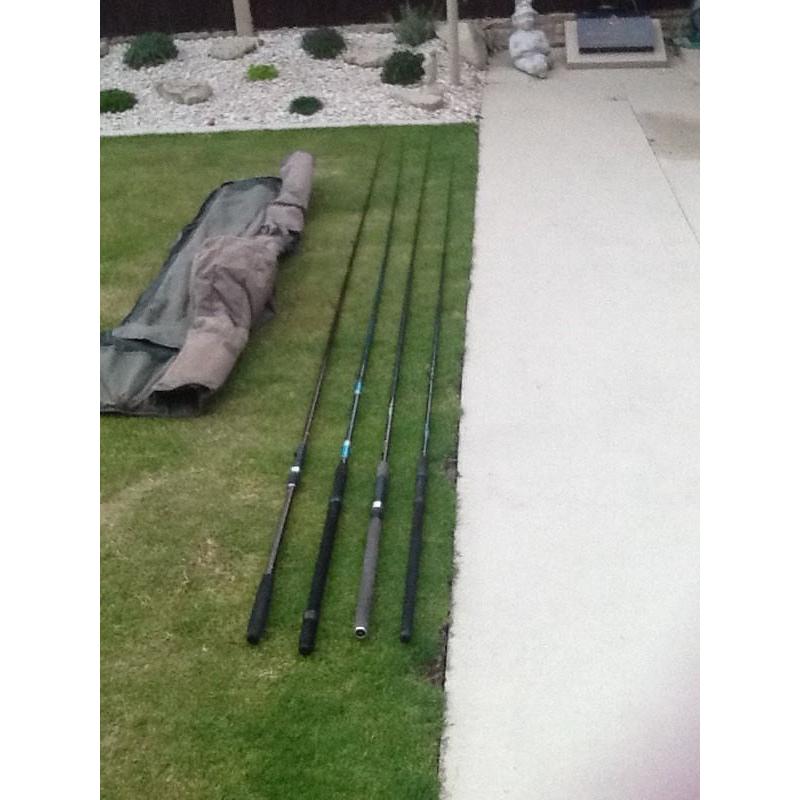 Carp fishing rods