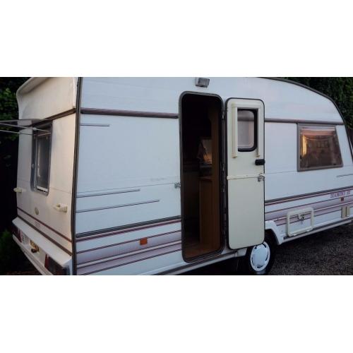 Eccles 2 berth with easy assemble awning