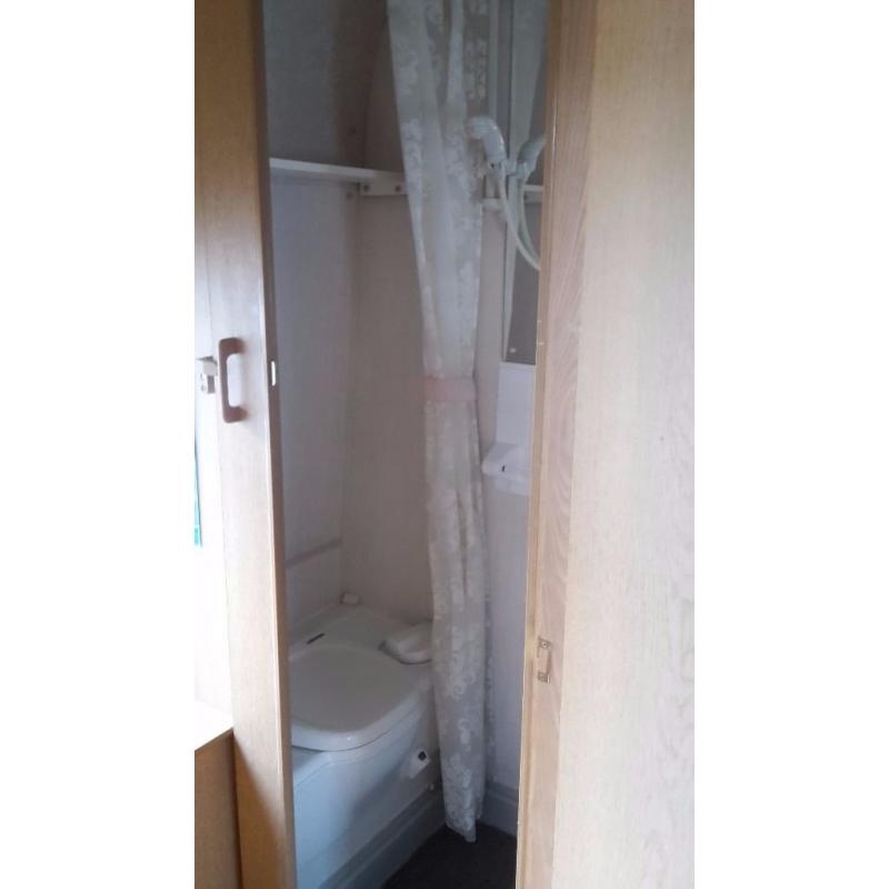 Eccles 2 berth with easy assemble awning