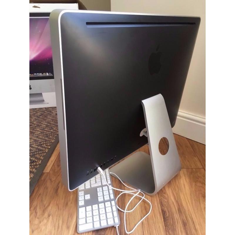 Apple iMac 24' Intel dual core 2.93GHZ, 4GB ram, 1TB hard drive, GeforceGT 120, Boxed