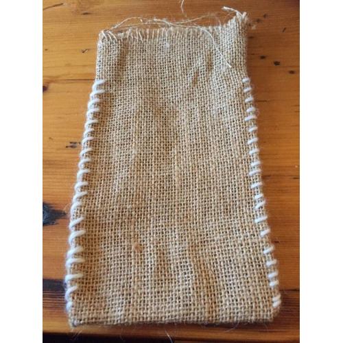 Hessian party favour bags