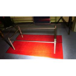 glass table