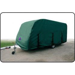 Caravan Cover fits 15 -17ft, 4.57 – 5.18m caravan, Purpleline Breathtec, corner zips, straps & bag.