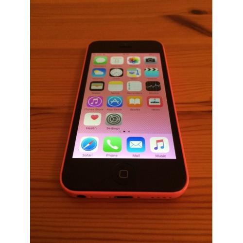 Pink iPhone 5c (unlocked, please read the add)