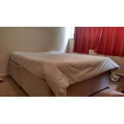 Double bed with Mattress