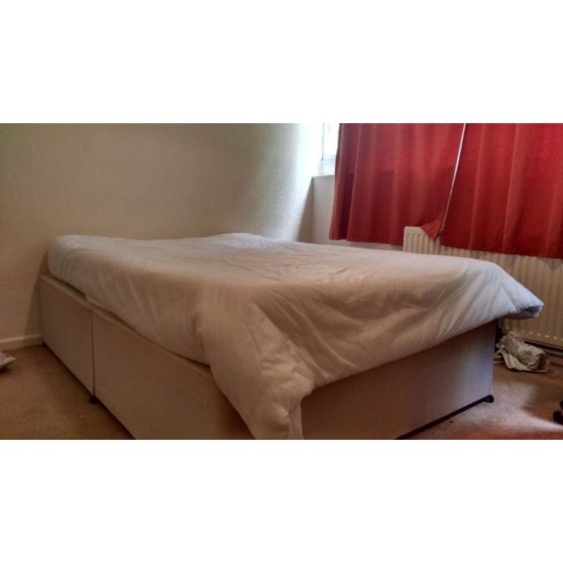 Double bed with Mattress