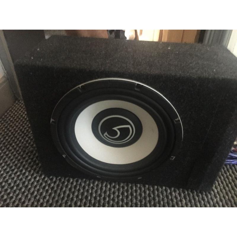 Bass face 1100 watt sub woofer