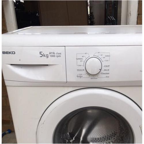 Nice clean washing machine