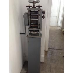 Durston Rolling Mill with Cabinet Stand