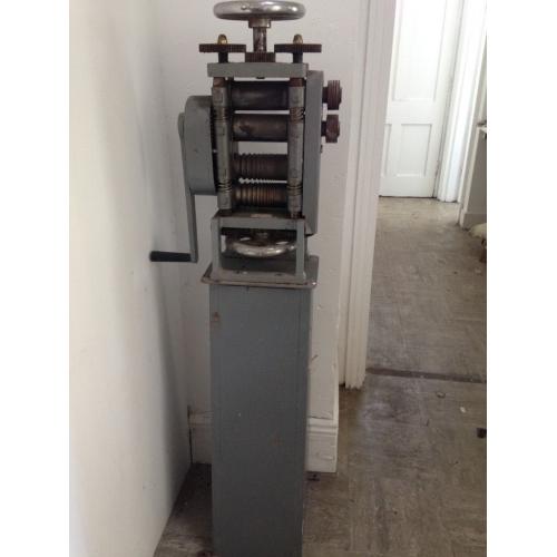 Durston Rolling Mill with Cabinet Stand