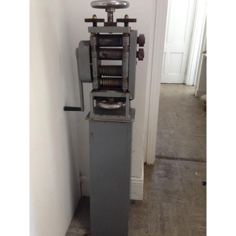Durston Rolling Mill with Cabinet Stand