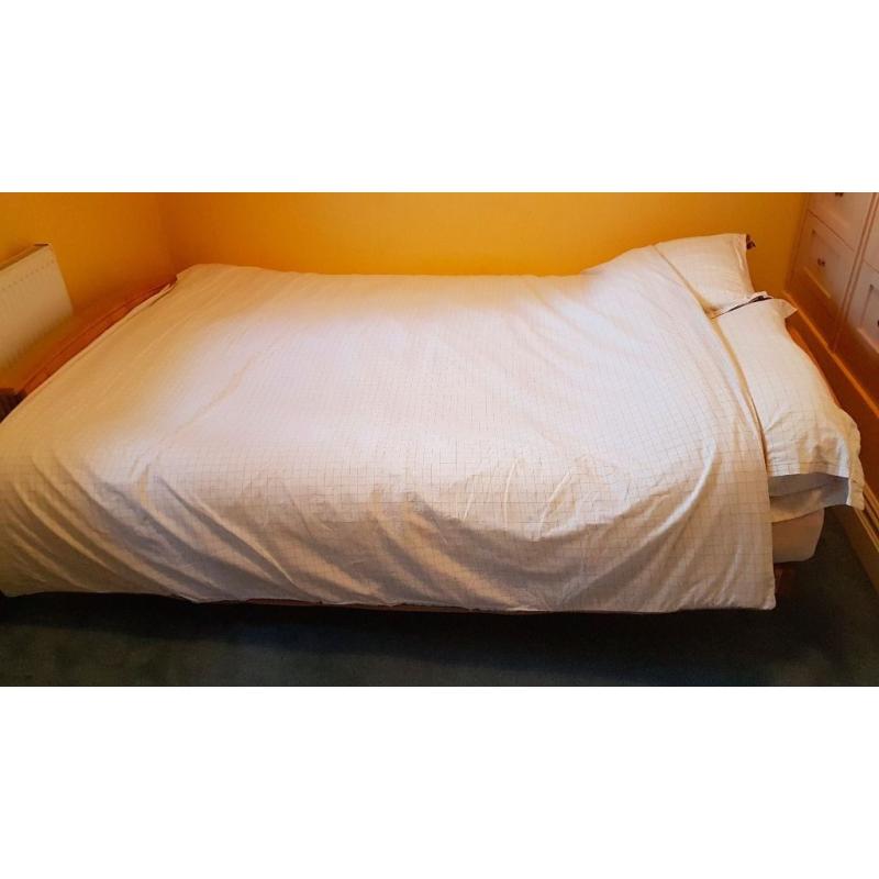 Wooden sofa bed (Futon Company)
