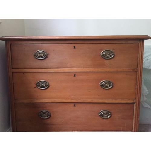 Victorian Pine chest of drawers