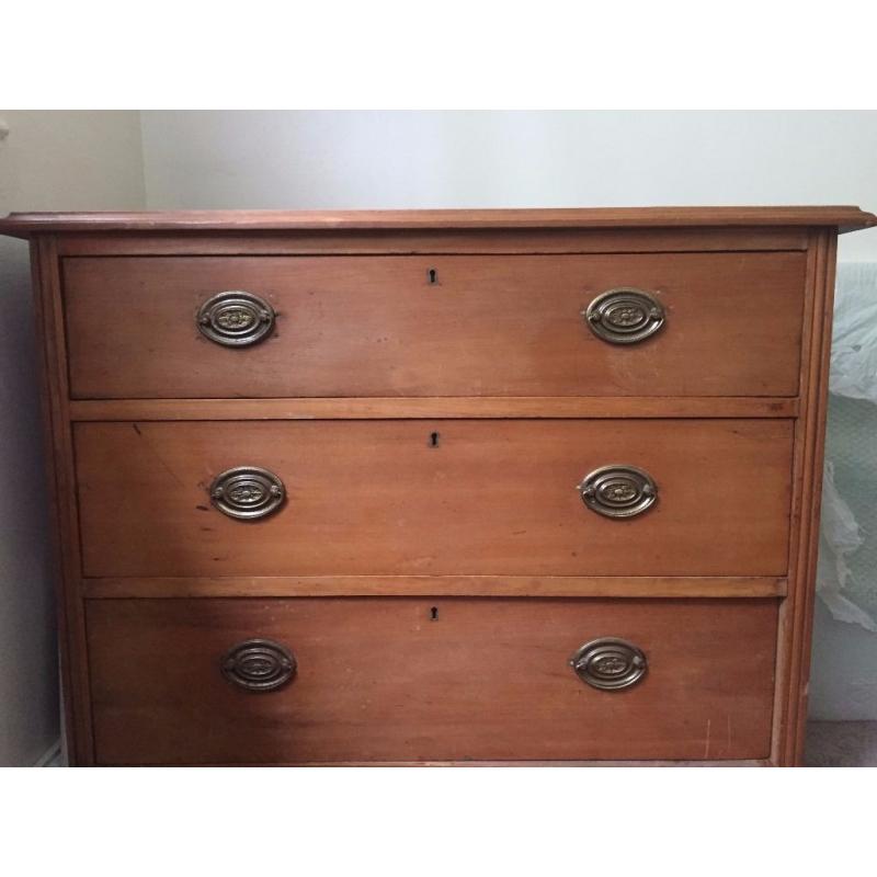Victorian Pine chest of drawers
