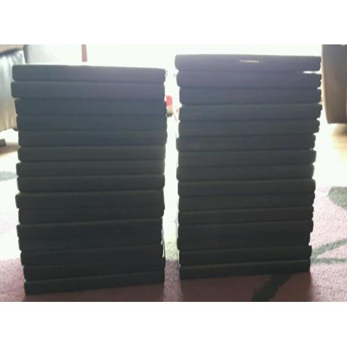 30 Empty Black DVD Cases.