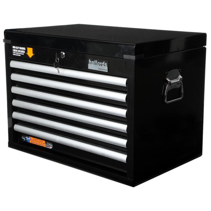 Halfords Industrial 6 Drawer Tool Chest / Toolbox / Brand New Condition