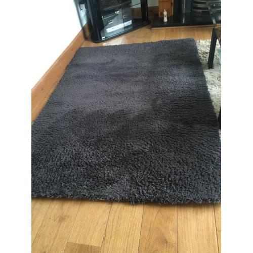 CHARCOAL GREY RUG