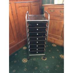 Hairdressing Salon Beauty Therapy 8 Draw Cabinet Trolley