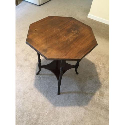 Wooden rectangular table