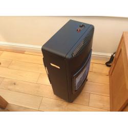 CALOR portable heater and bottle