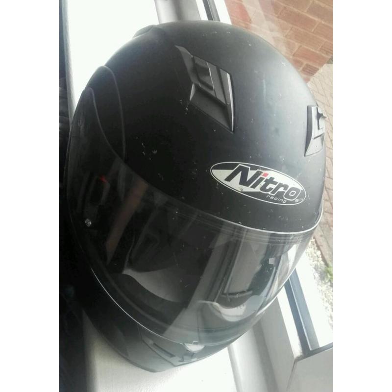 Nitro Racing womens motorbike helmet XS