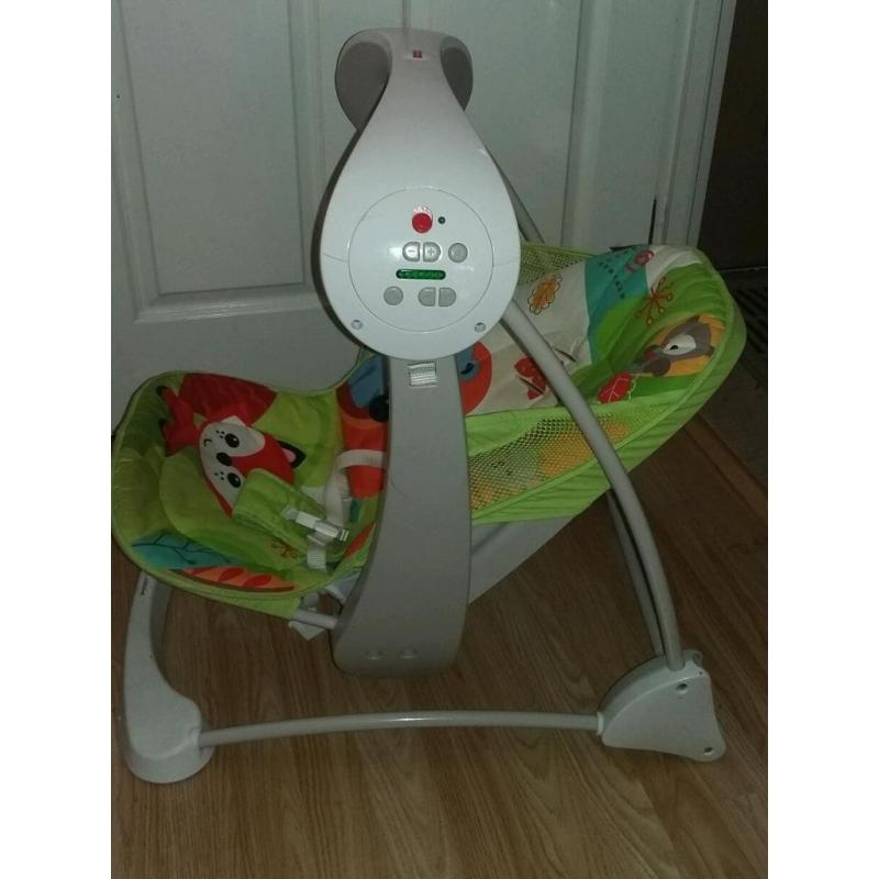 Fisher price swinging chair