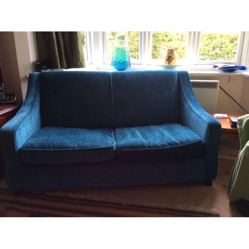Som' Toile Sofa bed Excellent condition. 1 year old