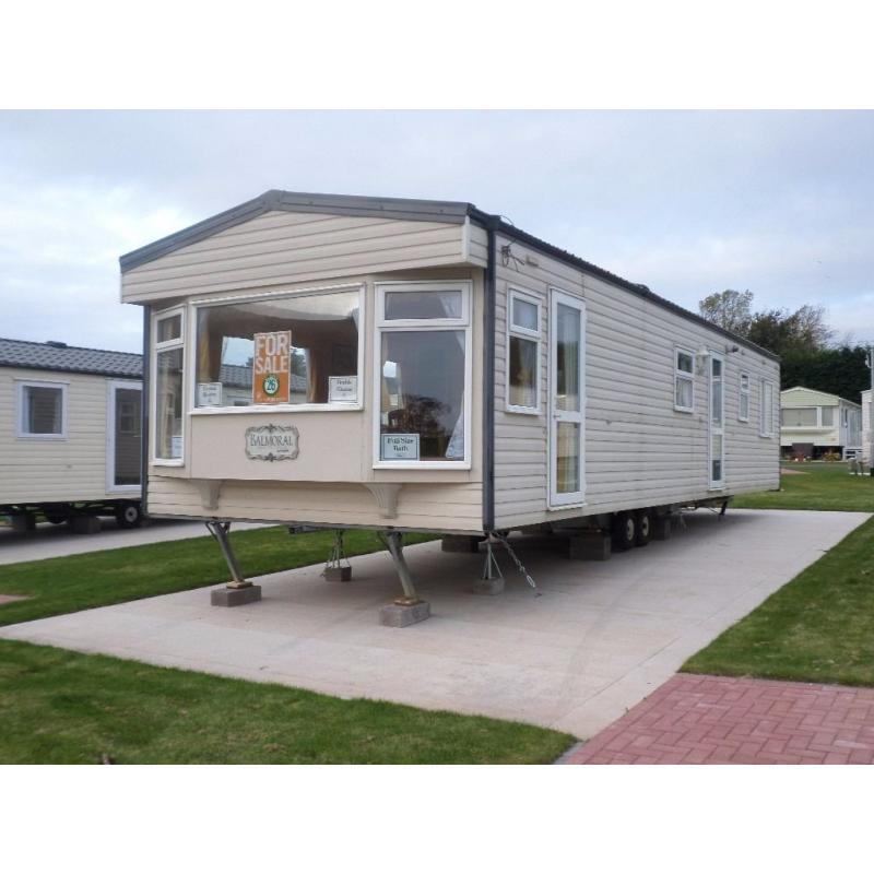 2004 Cosalt Balmoral static caravan for sale at Chesterfield Country Park in Berwickshire