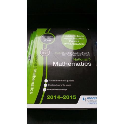 National 5 study books rrp 8.99