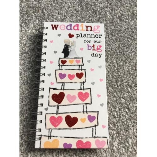 Wedding planner note book