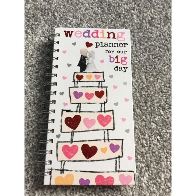 Wedding planner note book