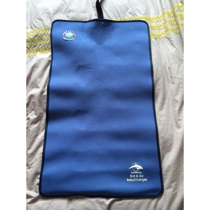 Neoprene Roll and Go Changing Mat