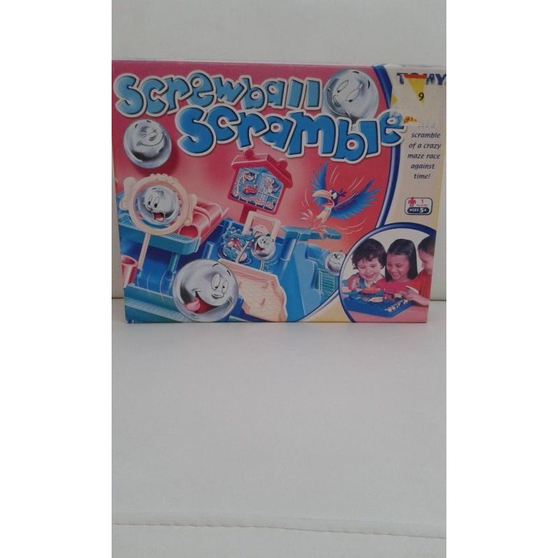 2 x GAMES - LOOPIN' LOUIE AND SCREWBALL SCRAMBLE