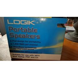 Logik portable speakers